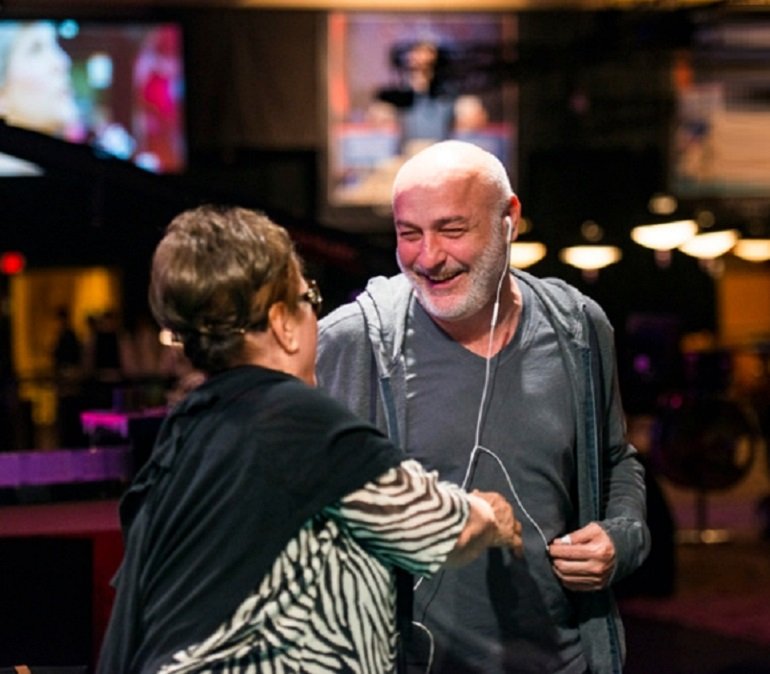 Farhintaj & Farzad Freddy Bonyadi at WSOP2018 Super Seniors NLHE